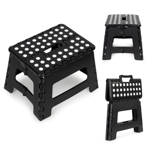 ModernHome Stołek składany 1 stopniowy taboret z tworzywa 22 cm ModernHome Stołek składany 1 stopniowy taboret z tworzywa 22 cm