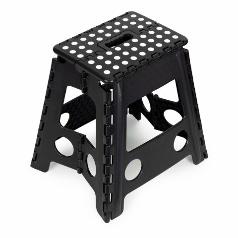 ModernHome Stołek składany 1 stopniowy taboret z tworzywa 39 cm ModernHome Stołek składany 1 stopniowy taboret z tworzywa 39 cm