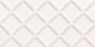 DOMINO (TUBĄDZIN) BURANO WHITE DEKOR 60,8X30,8 (60x30)