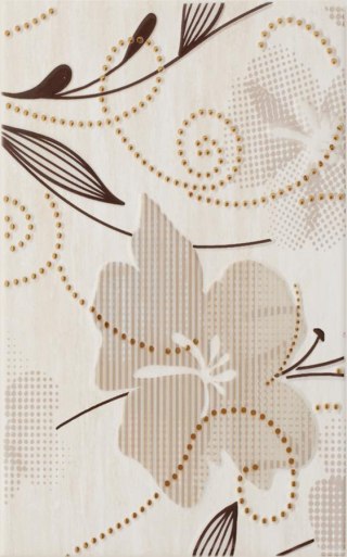 Paradyż DOPPIA BEIGE INSERTO B 25X40