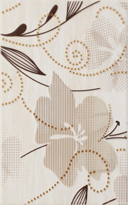 Paradyż DOPPIA BEIGE INSERTO B 25X40