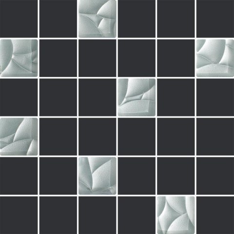 Paradyż ESTEN SILVER/GRAFIT MOZAIKA CIETA K.4,8X4,8 29,8X29,8 (30x30) Paradyż ESTEN SILVER/GRAFIT MOZAIKA CIETA K.4,8X4,8 29,8X29,8 (30x30)