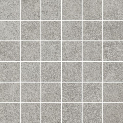 Paradyż FLASH GRYS MOZAIKA CIETA K.4,8X4,8 POLPOLER 29,8X29,8 (30x30)