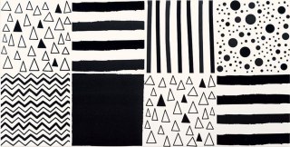 DOMINO (TUBĄDZIN) TIBI GEO 2 DEKOR 60,8X30,8 (60x30)