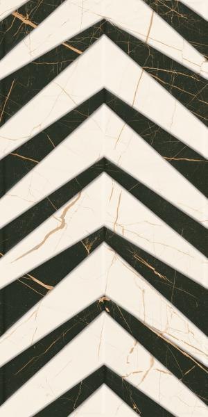 Paradyż FANCY WHITE SCIANA STRUKTURA POLYSK 30X60