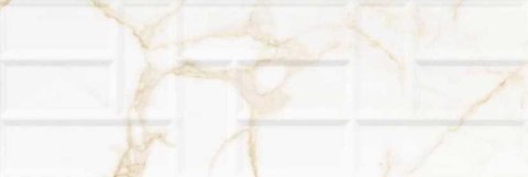 CERAMICA BIANCA ROYAL GOLD ART RETT. 25X75 CERAMICA BIANCA ROYAL GOLD ART RETT. 25X75