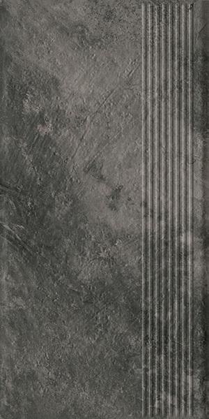 Paradyż ARDIS DARK STOPNICA PROSTA STRUKTURA MAT 30X60 Paradyż ARDIS DARK STOPNICA PROSTA STRUKTURA MAT 30X60