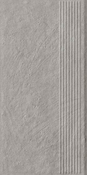 Paradyż CARRIZO GREY STOPNICA PROSTA STRUKTURA MAT 30X60