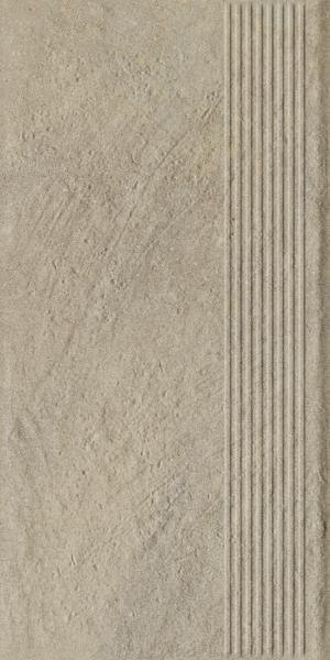 Paradyż EREMITE CREMA STOPNICA PROSTA STRUKTURA MAT 30X60