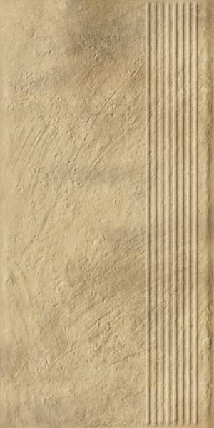 Paradyż EREMITE SAND STOPNICA PROSTA STRUKTURA MAT 30X60