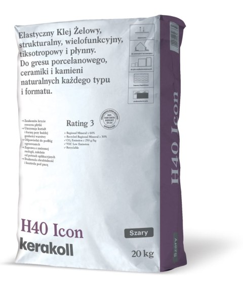H40® Icon Szary 20 kg H40® Icon Szary 20 kg