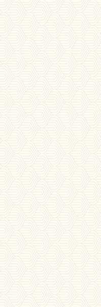 Paradyż PURIS WHITE SCIANA REKT. DEKOR B ULTRAMAT 39,8X119,8 (40x120)