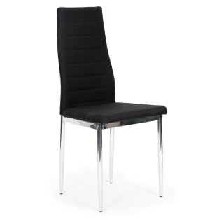 ModernHome Krzesła zestaw 4 szt do salonu jadalni chromowane nogi ModernHome