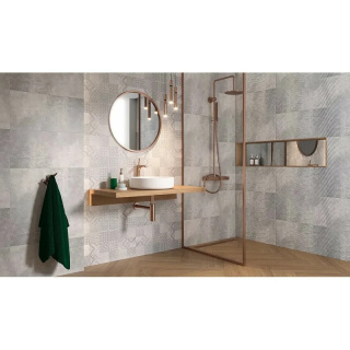 Paradyż HARMONY GRYS SCIANA A STRUKTURA 30X60
