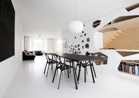 ModernHome Komplet nowoczesnych krzeseł krzesło do salonu czarne 4szt ModernHome Komplet nowoczesnych krzeseł krzesło do salonu czarne 4szt