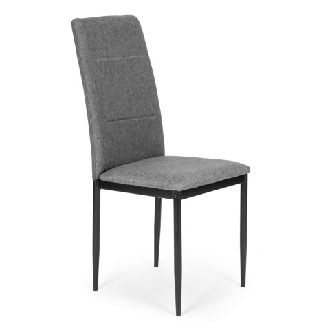 ModernHome Komplet 4 krzeseł krzesło do jadalni i salonu szare ModernHome ModernHome Komplet 4 krzeseł krzesło do jadalni i salonu szare ModernHome