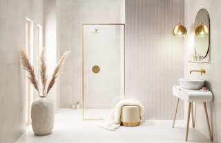 DOMINO (TUBĄDZIN) SATINI WHITE GLOSS 59,8X119,8 (60x120)